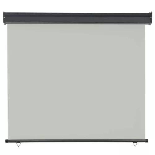 Szürke oldalsó terasznapellenző 125 x 250 cm