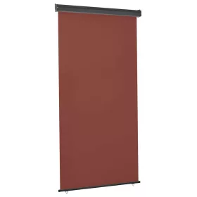 Barna oldalsó terasznapellenző 125 x 250 cm