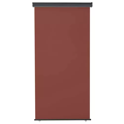 Barna oldalsó terasznapellenző 125 x 250 cm