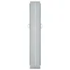 Krémszínű behúzható oldalsó napellenző 120 x 600 cm