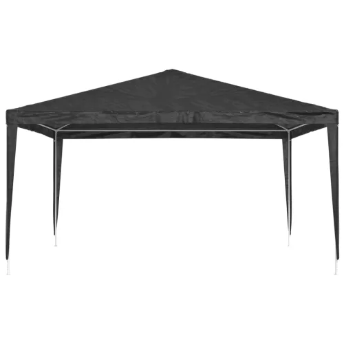 Antracitszürke rendezvénysátor 4 x 4 m 90 g/m²