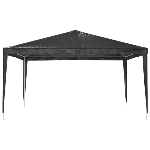 Antracitszürke rendezvénysátor 4 x 4 m 90 g/m²