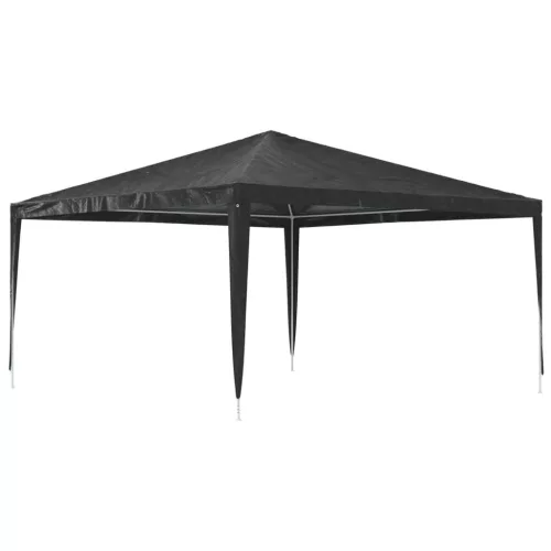 Antracitszürke rendezvénysátor 4 x 4 m 90 g/m²