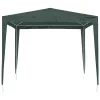 Zöld rendezvénysátor 2,5 x 2,5 m 90 g/m²