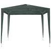 Zöld rendezvénysátor 2,5 x 2,5 m 90 g/m²