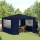Kék rendezvénysátor oldalfalakkal 4 x 4 m 90 g/m²