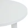 Fehér műanyag kerti asztal 89 cm