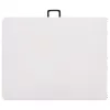 Fehér HDPE összecsukható kerti asztal 180 x 72 x 72 cm