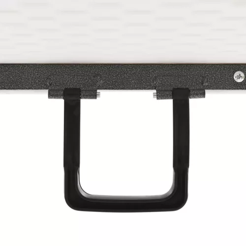Fehér HDPE összecsukható kerti asztal 180 x 72 x 72 cm