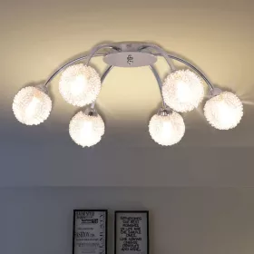 Mennyezeti lámpa 6 db 240 W-os G9-es LED izzóval