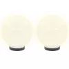 2 db LED gömblámpa 20 cm PMMA