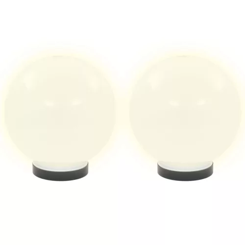 2 db LED gömblámpa 20 cm PMMA
