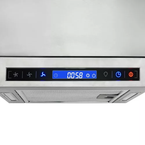 Érintős LED-es sziget páraelszívó LCD-kijelzővel 756 m³/óra
