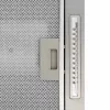 Érintős LED-es sziget páraelszívó LCD-kijelzővel 756 m³/óra