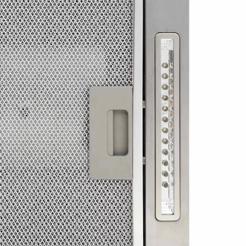 Érintős LED-es sziget páraelszívó LCD-kijelzővel 756 m³/óra