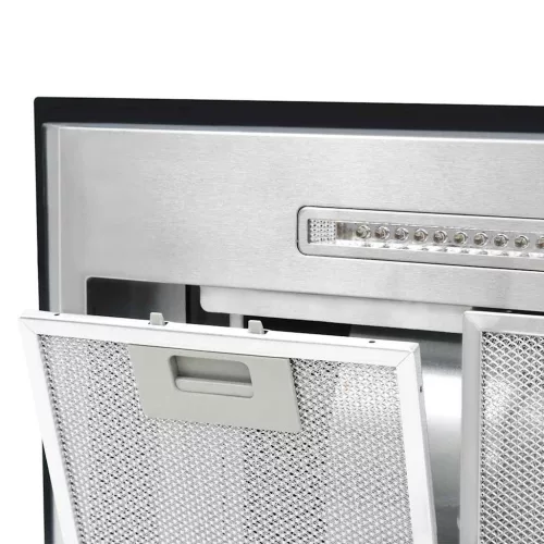 Érintős sziget páraelszívó LCD-kijelzővel 90 cm 756 m³/óra LED