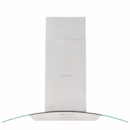 Rozsdamentes acél sziget páraelszívó 90 cm 756 m³/óra LED