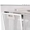 Rozsdamentes acél, fali páraelszívó 90 cm 756 m³/óra LED