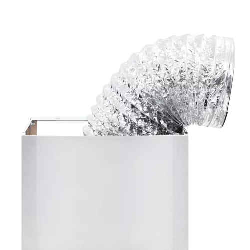 Rozsdamentes acél, fali páraelszívó 90 cm 756 m³/óra LED