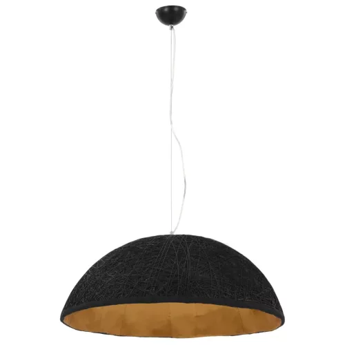 Fekete-arany függőlámpa Ø70 cm E27