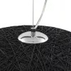 Fekete-arany függőlámpa Ø70 cm E27