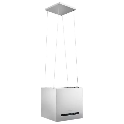 Rozsdamentes acél LCD érintőképernyős sziget páraelszívó 37 cm