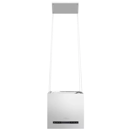 Rozsdamentes acél LCD érintőképernyős sziget páraelszívó 37 cm