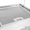 Rozsdamentes acél LCD érintőképernyős sziget páraelszívó 37 cm