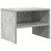 Betonszürke szerelt fa éjjeliszekrény 40 x 30 x 30 cm