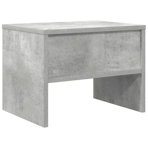 Betonszürke szerelt fa éjjeliszekrény 40 x 30 x 30 cm