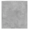 800121  Vinyl Storage Box Concrete Grey 71x34x36 cm Chipboard