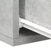 Betonszürke szerelt fa függő éjjeliszekrény 40 x 30 x 15 cm