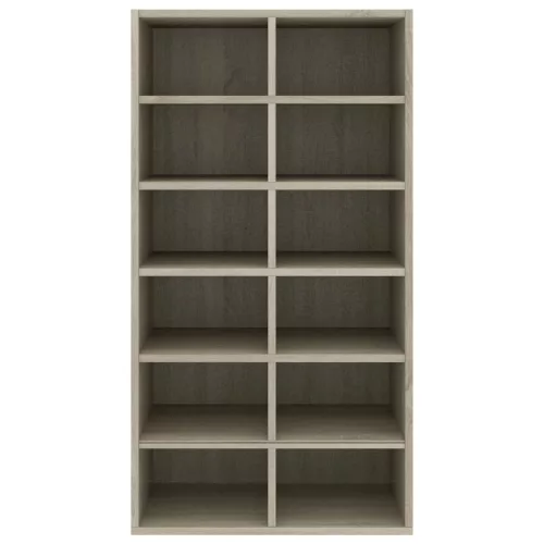 Sonoma tölgy színű szerelt fa cipőtartó 54 x 34 x 100,5 cm