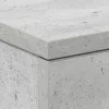 Betonszürke szerelt fa éjjeliszekrény 38 x 35 x 56 cm