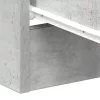 Betonszürke szerelt fa éjjeliszekrény 38 x 35 x 56 cm