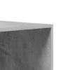 Betonszürke szerelt fa ruhásszekrény 100 x 50 x 200 cm