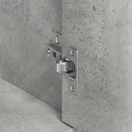 Betonszürke szerelt fa tálalószekrény 88 x 30 x 70 cm
