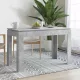 Betonszürke szerelt fa étkezőasztal 120 x 60 x 76 cm