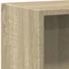 Sonoma-tölgy színű forgácslap könyvespolc 40 x 24 x 75 cm