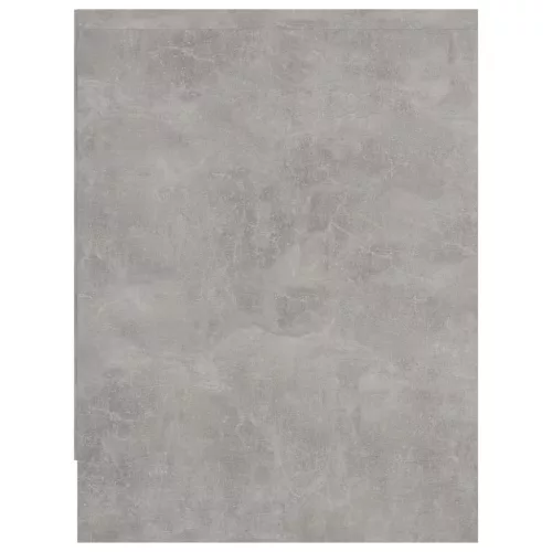 Betonszürke szerelt fa éjjeliszekrény 40 x 30 x 40 cm