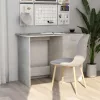 Betonszürke szerelt fa íróasztal 100 x 50 x 76 cm