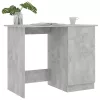 Betonszürke szerelt fa íróasztal 100 x 50 x 76 cm