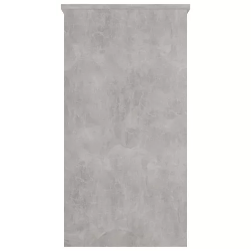 Betonszürke szerelt fa íróasztal 80 x 40 x 75 cm