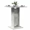 Betonszürke szerelt fa bisztróasztal 60 x 60 x 75 cm