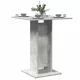 Betonszürke szerelt fa bisztróasztal 60 x 60 x 75 cm