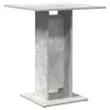 Betonszürke szerelt fa bisztróasztal 60 x 60 x 75 cm
