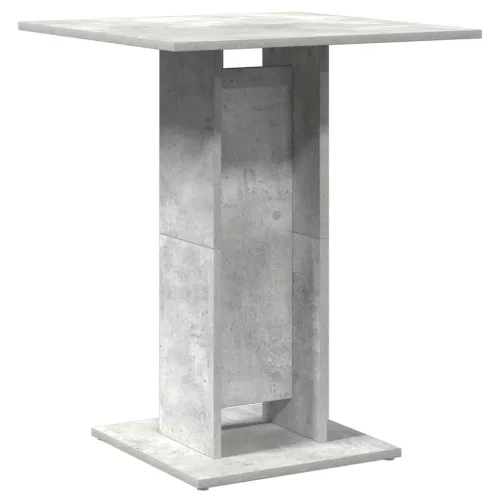 Betonszürke szerelt fa bisztróasztal 60 x 60 x 75 cm