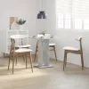 Betonszürke szerelt fa bisztróasztal 60 x 60 x 75 cm