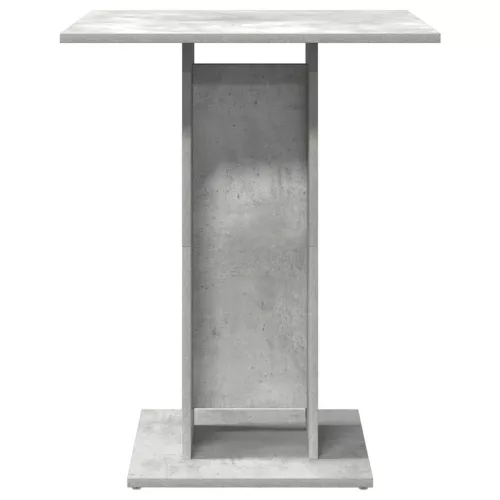 Betonszürke szerelt fa bisztróasztal 60 x 60 x 75 cm