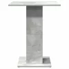 Betonszürke szerelt fa bisztróasztal 60 x 60 x 75 cm